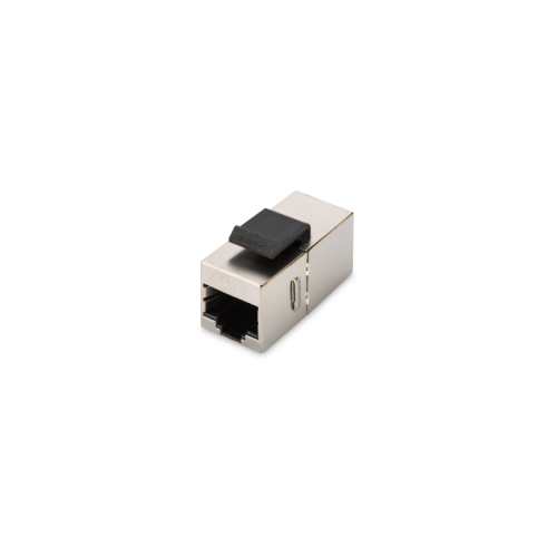 DIGITUS DN-93613-1 Acoplador modular CAT 6, apantallado RJ45 a RJ45, para conexión a panel